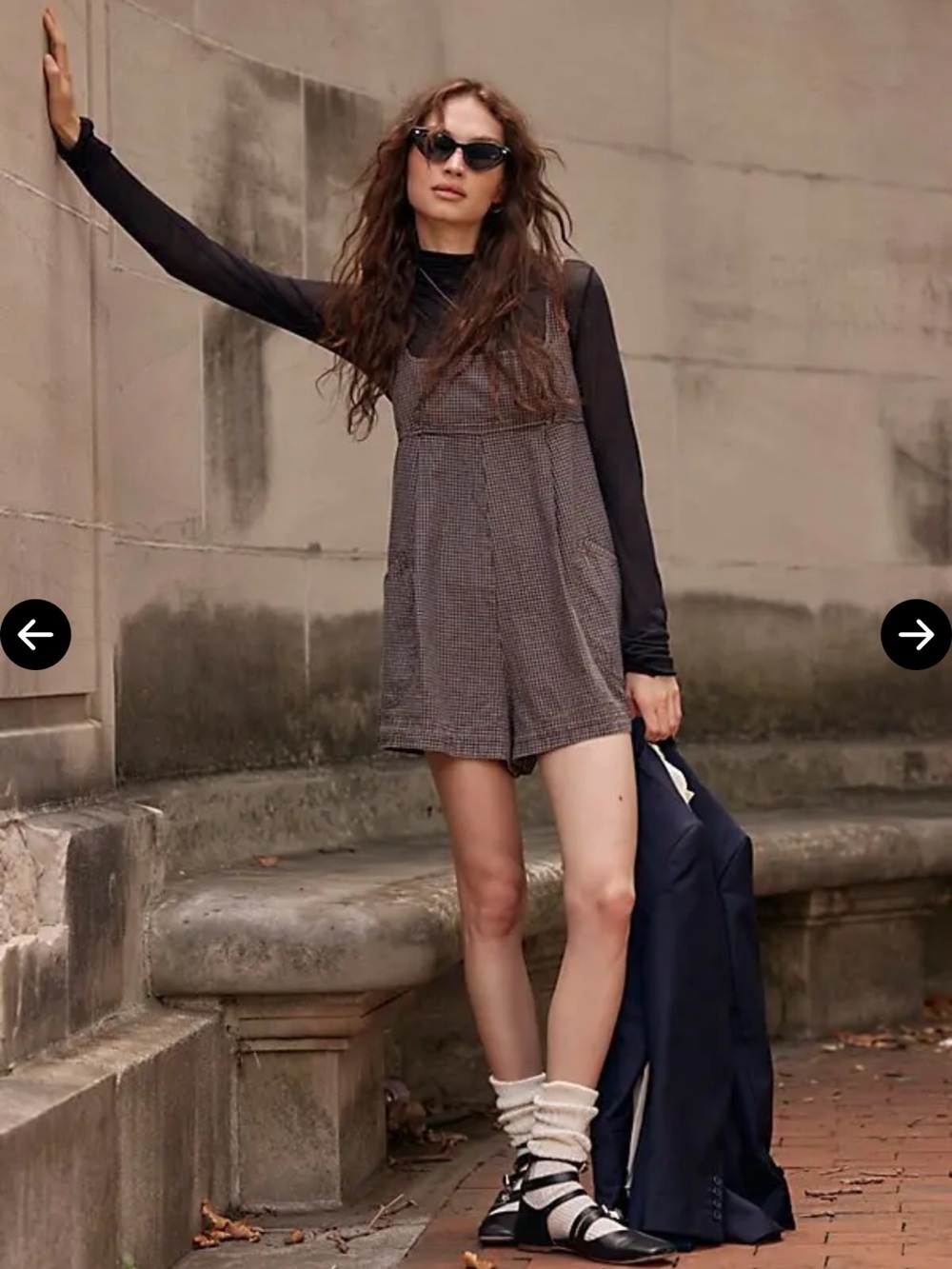 SOLD- like items in closet
Free People Billie Gingham Cotton Romper